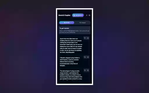 MevinX Engage  Grow Online  from Chrome web store to be run with OffiDocs Chromium online