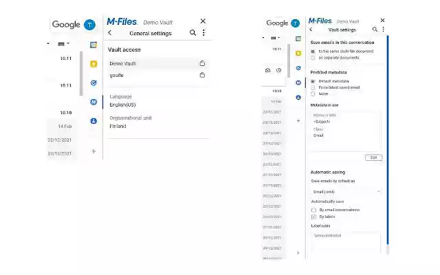 M Files for Google Workspace™ from Chrome web store to be run with OffiDocs Chromium online M Files for Google Workspace™ from Chrome web store to be run with OffiDocs Chromium online