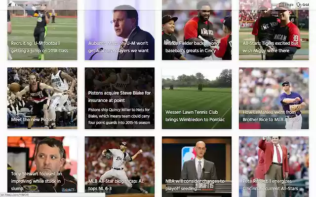 Michigan News Tab  from Chrome web store to be run with OffiDocs Chromium online