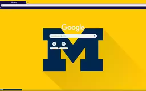 Michigan Wolverines  from Chrome web store to be run with OffiDocs Chromium online