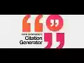 Mick Schroeders Citation Generator  from Chrome web store to be run with OffiDocs Chromium online