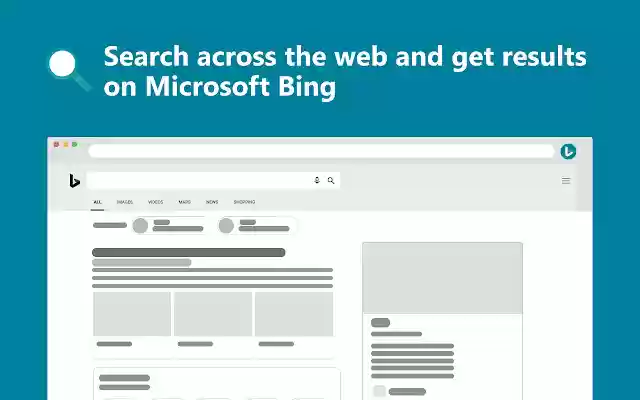 جستجوی سریع Microsoft Bing از فروشگاه وب Chrome با OffiDocs Chromium به صورت آنلاین اجرا می شود