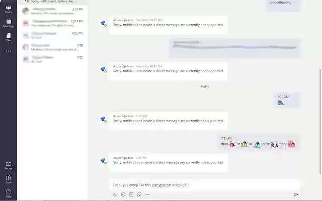 Microsoft Teams Emojinator  from Chrome web store to be run with OffiDocs Chromium online