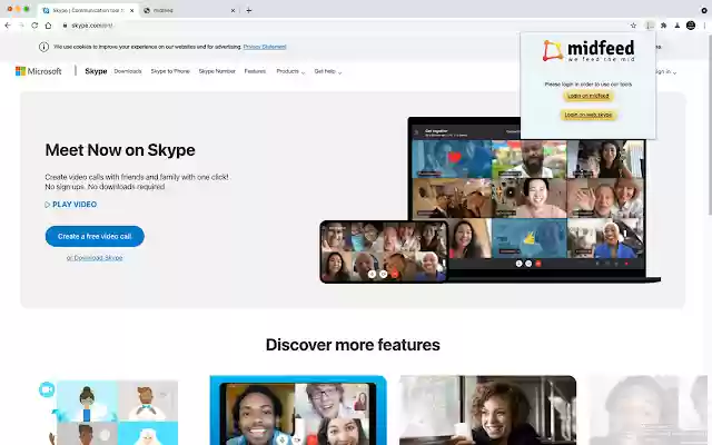 midfeed Skype marketing tool from Chrome web store to be run with OffiDocs Chromium online midfeed Skype marketing tool from Chrome web store to be run with OffiDocs Chromium online