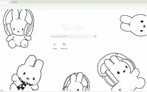 miffy white theme  from Chrome web store to be run with OffiDocs Chromium online