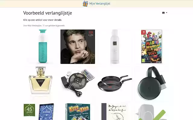 Mijn Verlanglijst from Chrome web store to be run with OffiDocs Chromium online Mijn Verlanglijst from Chrome web store to be run with OffiDocs Chromium online
