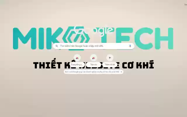 MikoTech Thiết Kế Website Cơ Khí  from Chrome web store to be run with OffiDocs Chromium online