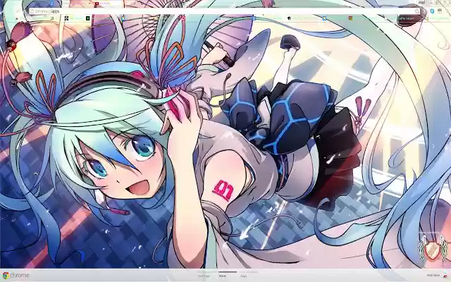 Miku And Friends 08 1600x900  from Chrome web store to be run with OffiDocs Chromium online