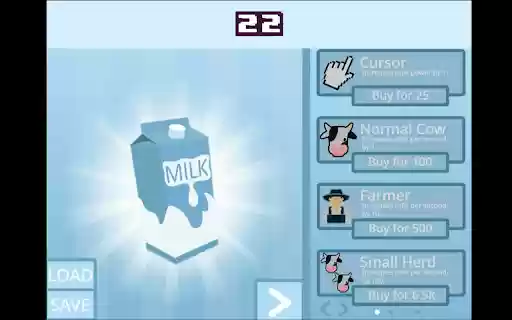 Milk Clicker  from Chrome web store to be run with OffiDocs Chromium online