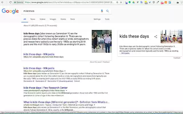 Millennials to kids these days from Chrome web store to be run with OffiDocs Chromium online Millennials to kids these days from Chrome web store to be run with OffiDocs Chromium online