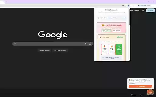 MindFocus AI  from Chrome web store to be run with OffiDocs Chromium online