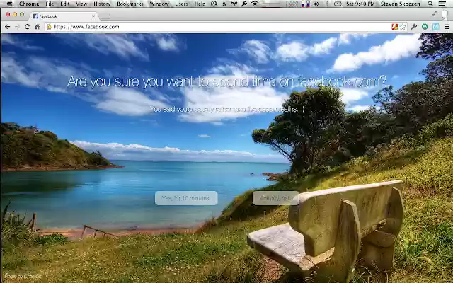 Mindful Browsing  from Chrome web store to be run with OffiDocs Chromium online