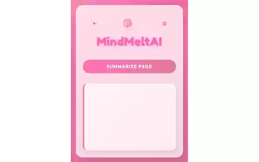 MindMeltAI  from Chrome web store to be run with OffiDocs Chromium online