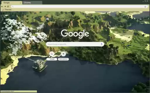 Minecraft Scenery  from Chrome web store to be run with OffiDocs Chromium online