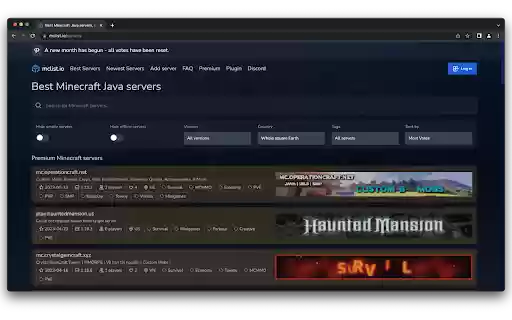 Minecraft Servers from Chrome web store to be run with OffiDocs Chromium online Minecraft Servers from Chrome web store to be run with OffiDocs Chromium online