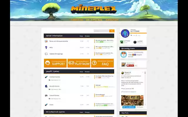 Mineplex+ from Chrome web store to be run with OffiDocs Chromium online Mineplex+ from Chrome web store to be run with OffiDocs Chromium online