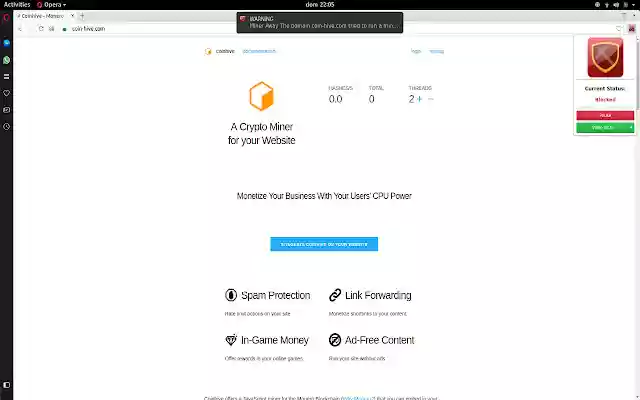 Miner Away from Chrome web store to be run with OffiDocs Chromium online Miner Away from Chrome web store to be run with OffiDocs Chromium online