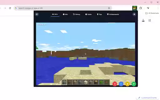 Minicraft Unblocked  from Chrome web store to be run with OffiDocs Chromium online