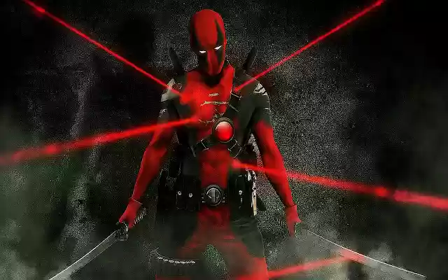 Minimal Deadpool Red lazerThemes  from Chrome web store to be run with OffiDocs Chromium online