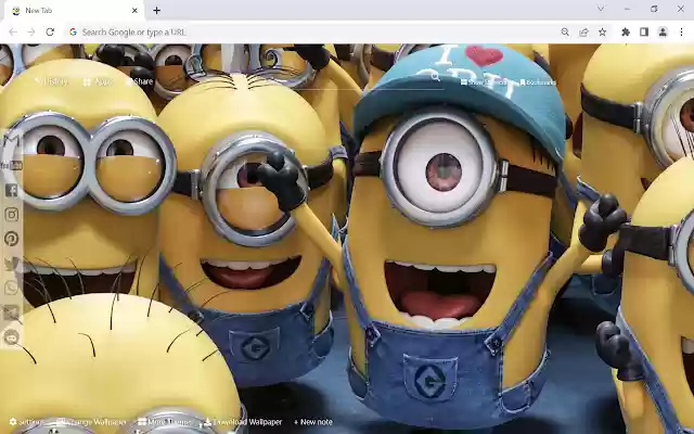 Minions Wallpaper HD New Tab from Chrome web store to be run with OffiDocs Chromium online Minions Wallpaper HD New Tab from Chrome web store to be run with OffiDocs Chromium online