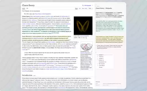 MiniReader  from Chrome web store to be run with OffiDocs Chromium online