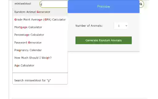 miniwebtool  from Chrome web store to be run with OffiDocs Chromium online