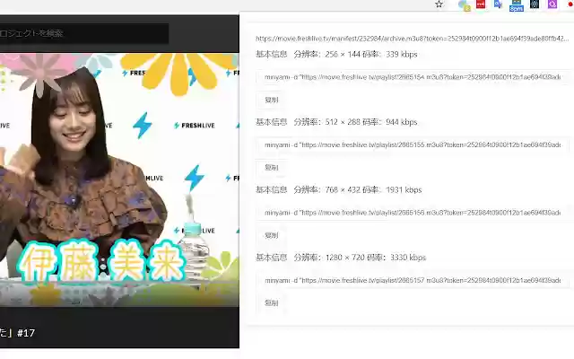 Minyami from Chrome web store to be run with OffiDocs Chromium online Minyami from Chrome web store to be run with OffiDocs Chromium online
