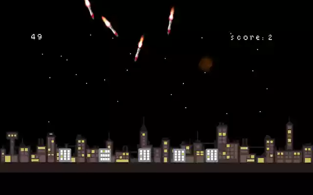 Missile Mash  from Chrome web store to be run with OffiDocs Chromium online