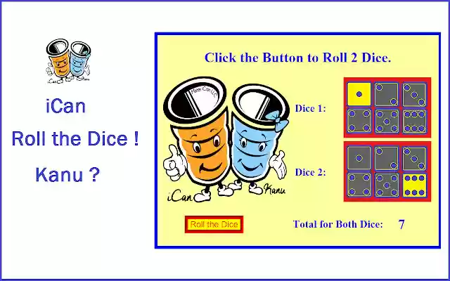 Mister iCans Roll the Dice from Chrome web store to be run with OffiDocs Chromium online Mister iCans Roll the Dice from Chrome web store to be run with OffiDocs Chromium online