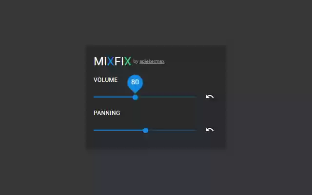 MixFix van de Chrome-webwinkel om te worden uitgevoerd met OffiDocs Chromium online