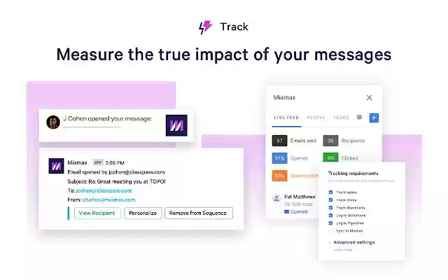 Mixmax for Google Chrome  from Chrome web store to be run with OffiDocs Chromium online