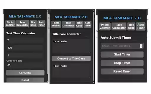 MLA TASKMATE from Chrome web store to be run with OffiDocs Chromium online MLA TASKMATE from Chrome web store to be run with OffiDocs Chromium online