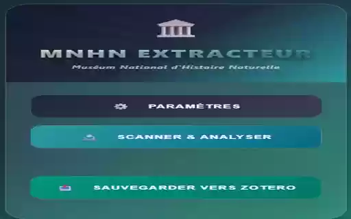 MNHN Specimen Extractor  from Chrome web store to be run with OffiDocs Chromium online
