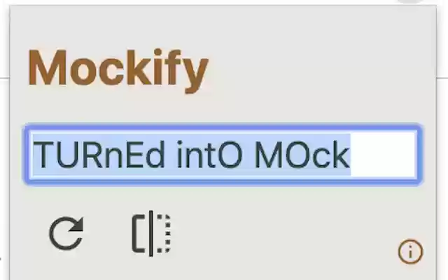 Mockify  from Chrome web store to be run with OffiDocs Chromium online
