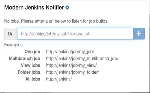 Modern Jenkins Notifier  from Chrome web store to be run with OffiDocs Chromium online