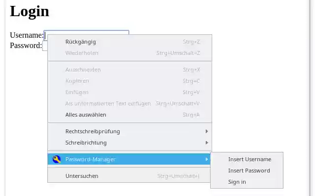 Modern Password Manager  from Chrome web store to be run with OffiDocs Chromium online