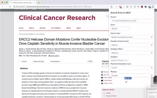 Molecular Oncology Almanac Connector from Chrome web store to be run with OffiDocs Chromium online Molecular Oncology Almanac Connector from Chrome web store to be run with OffiDocs Chromium online