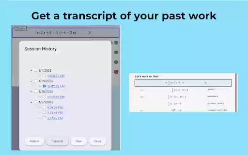 moment.of.math Write math and check your workBETA  from Chrome web store to be run with OffiDocs Chromium online