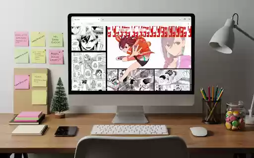 Momo Ayase DanDaDan Live Wallpaper  from Chrome web store to be run with OffiDocs Chromium online