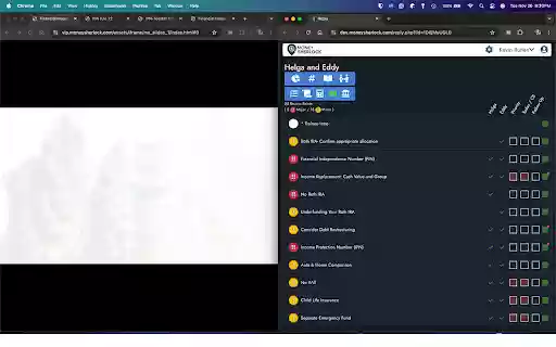 MoneySherlock Tab Helper  from Chrome web store to be run with OffiDocs Chromium online