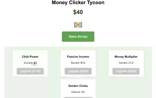 Money Tycoon  from Chrome web store to be run with OffiDocs Chromium online