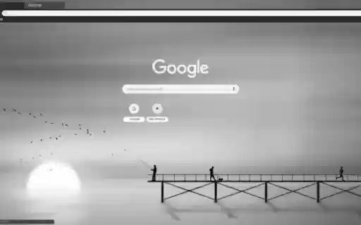 Monochrome Boardwalk  from Chrome web store to be run with OffiDocs Chromium online