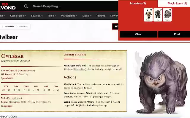 Monster Cards  from Chrome web store to be run with OffiDocs Chromium online