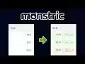 Monstric  from Chrome web store to be run with OffiDocs Chromium online