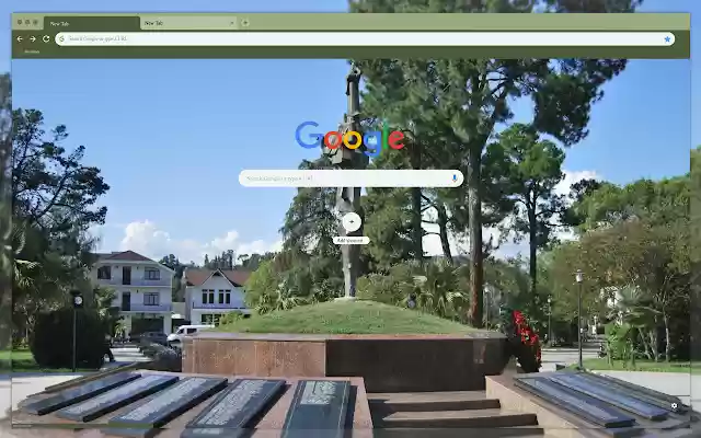Monument to the soldiers  from Chrome web store to be run with OffiDocs Chromium online