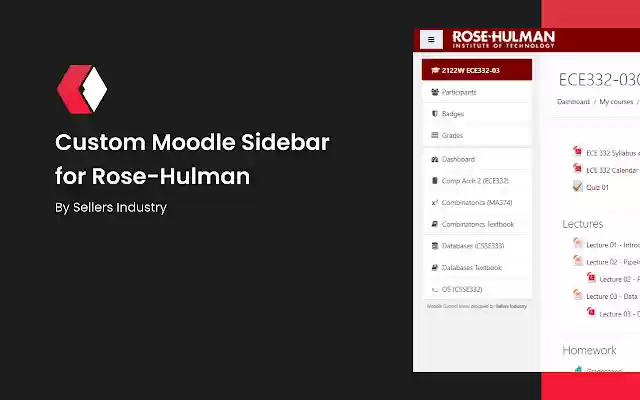 Moodle Custom Menu by Sellers Industry from Chrome web store to be run with OffiDocs Chromium online Moodle Custom Menu by Sellers Industry from Chrome web store to be run with OffiDocs Chromium online
