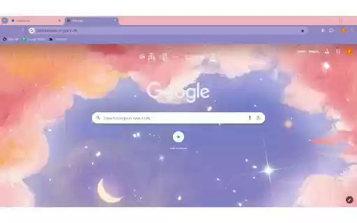 Moon and Clouds  from Chrome web store to be run with OffiDocs Chromium online