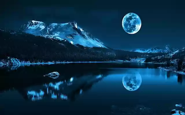 Moon in The Lake Theme  from Chrome web store to be run with OffiDocs Chromium online