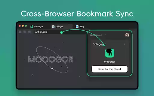 跨站快搜 Mooogor  from Chrome web store to be run with OffiDocs Chromium online
