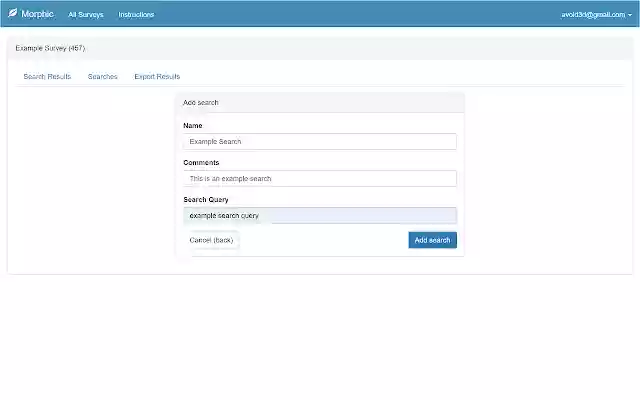 Morphs.io Chrome Extension  from Chrome web store to be run with OffiDocs Chromium online